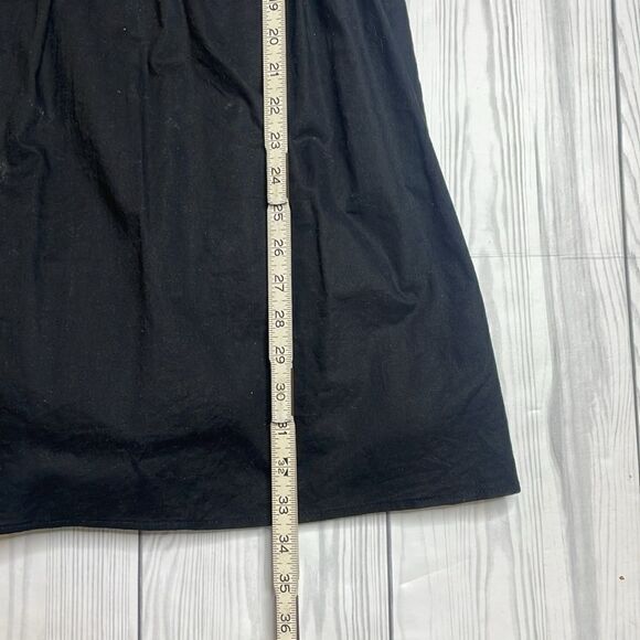 Wild fable Black Puff Sleeve Mini Dress Tie front Size small - Picture 8 of 10